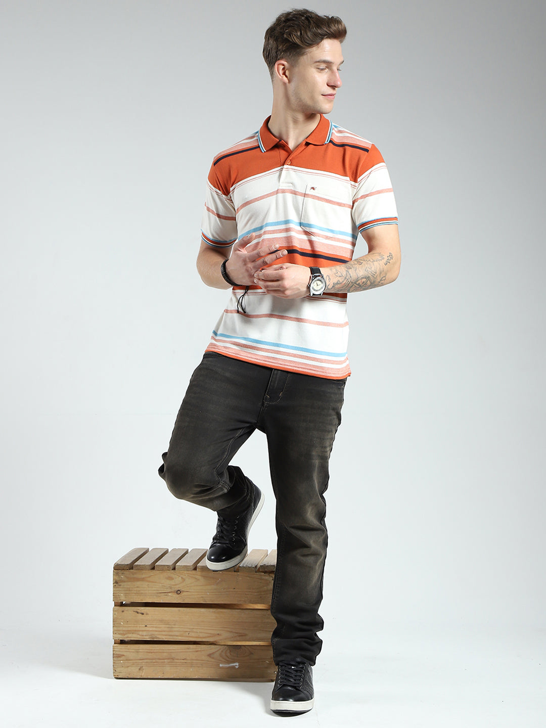 Monte Carlo Mens T-Shirt H/S 225069137 2
