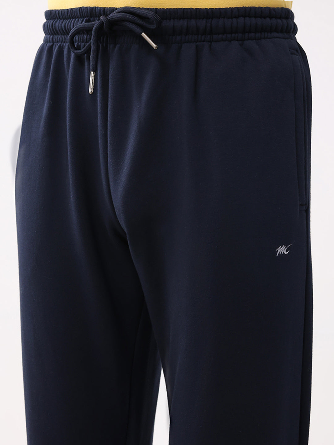 Monte Carlo men's woolen pajama set in dark color, featuring long sleeves and a comfortable fit for winter wear.