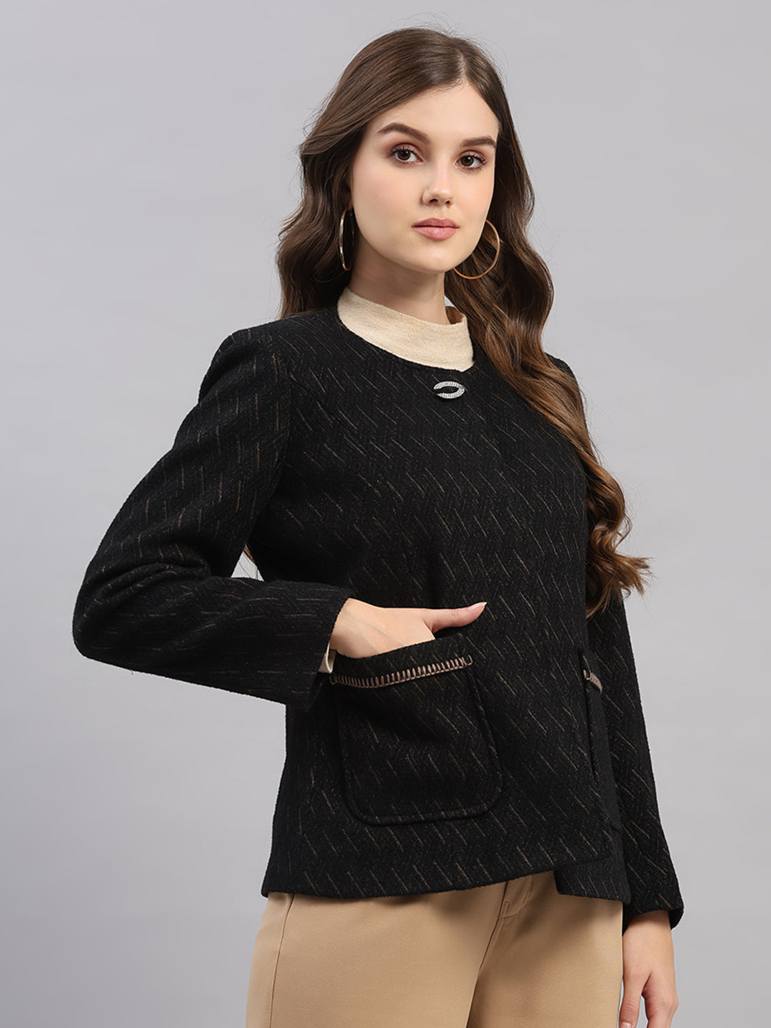 Monte Carlo Ladies Western Long Coat 225072307 1