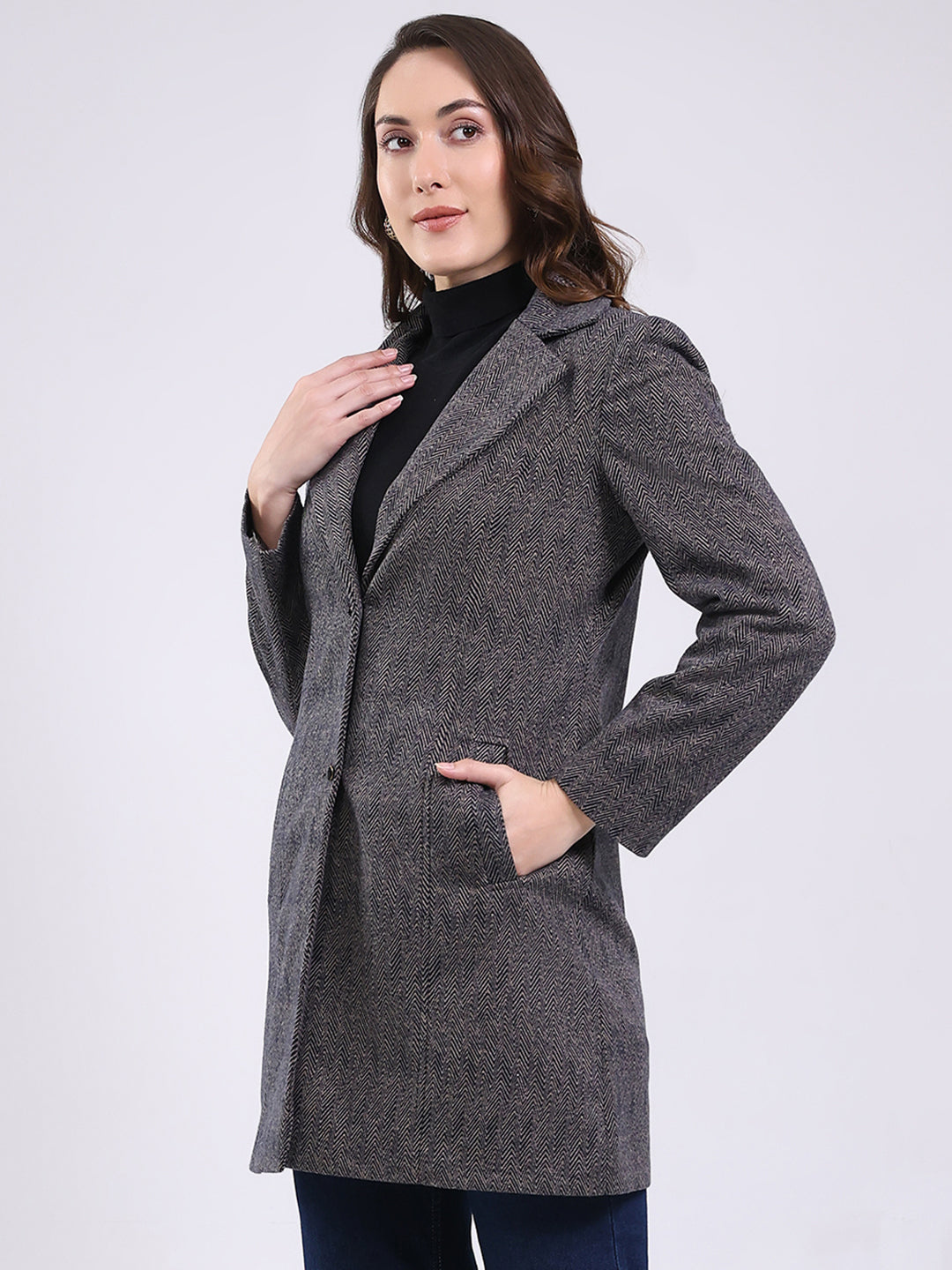 Monte Carlo Ladies Western Long Coat 225072374 1