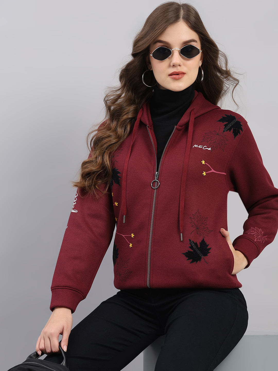 Monte Carlo Ladies Western Sweat Shirt 225072704 2