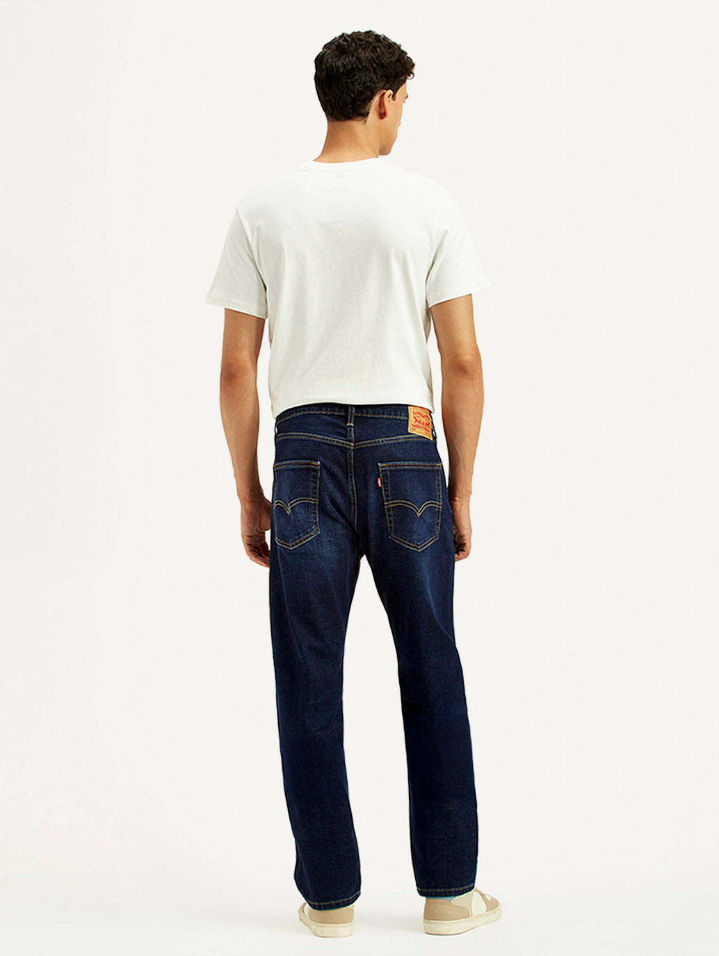 Back view of Levi's men's jeans style 23677-0364, showcasing classic denim fit and stitching details.