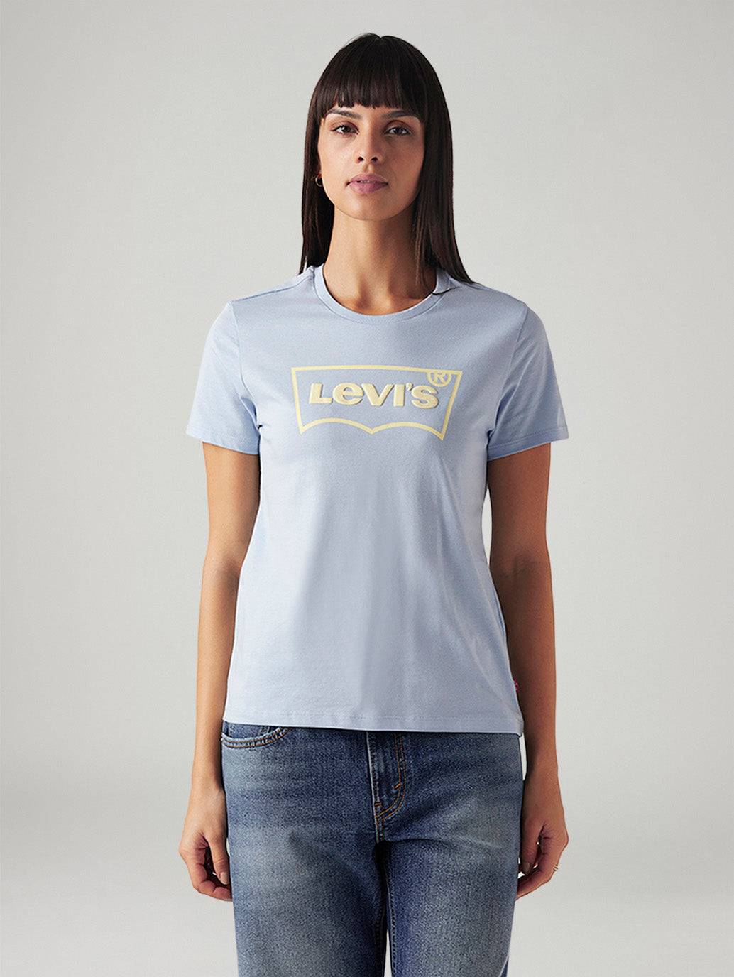 Women'S Logo Printed Regular Fit T-Shirt