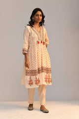 Sabhyata Ladies Western Kurti 3Pcs Set 242Kk2406Nd Peach