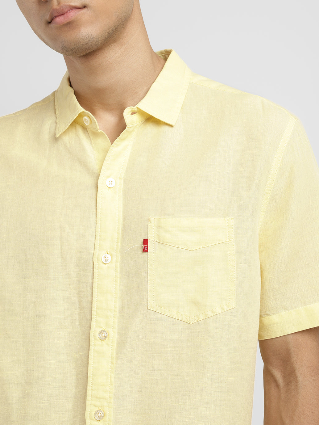 Men'S Solid Slim Fit Shirt