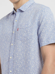 Men'S Floral Slim Fit Shirt
