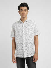 Men'S Printed Slim Fit Shirt