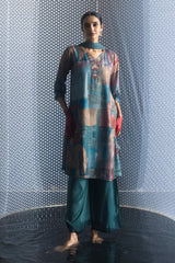 Sabhyata Ladies Western Kurti 3Pcs Set 249Dt2403 Multi