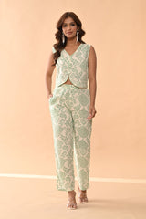 Sabhyata Ladies Western Kurti 2Pcs Set 253Aex04 Cream