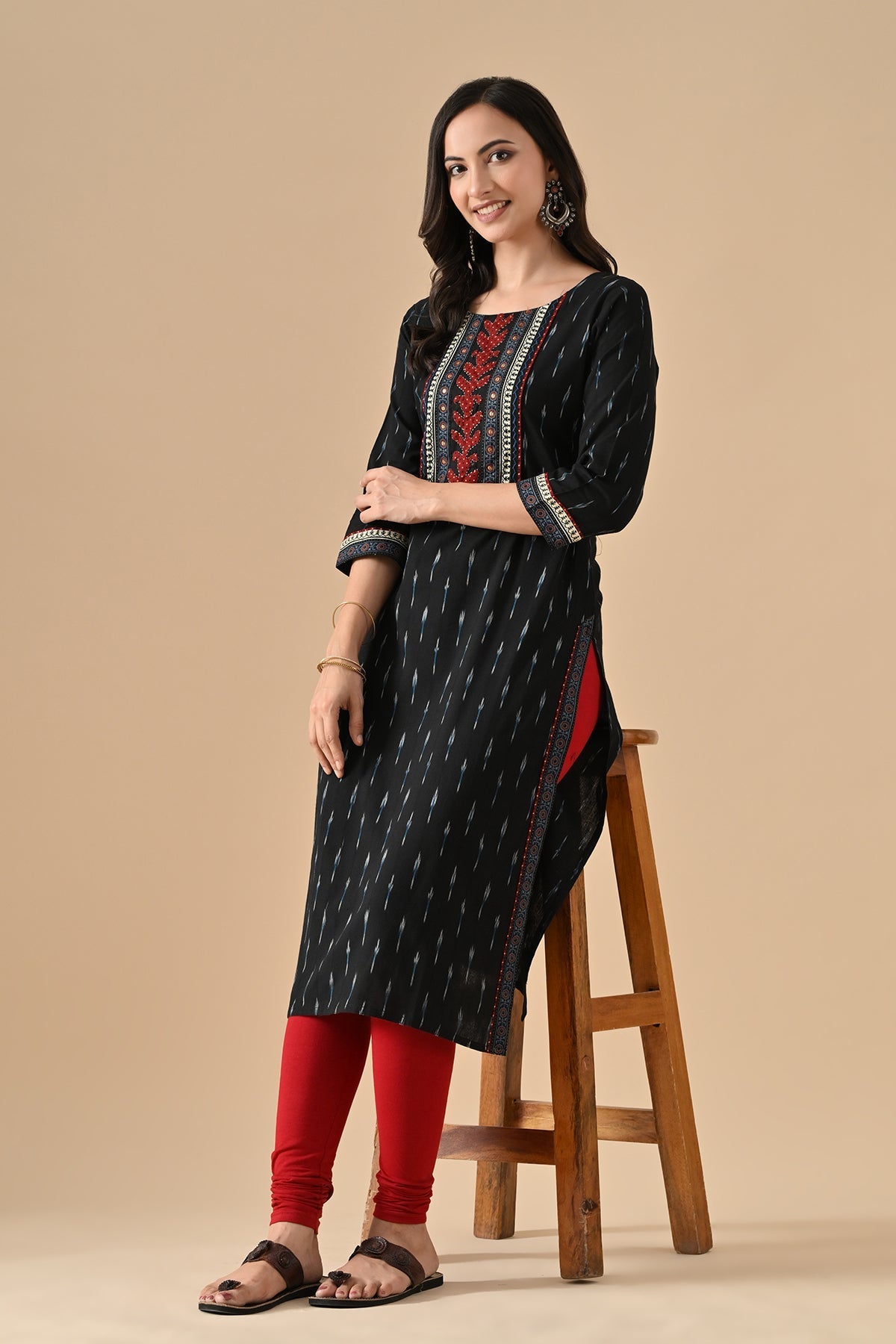 Sabhyata Ladies Western Kurti 1Pcs 253Bw1101 Black