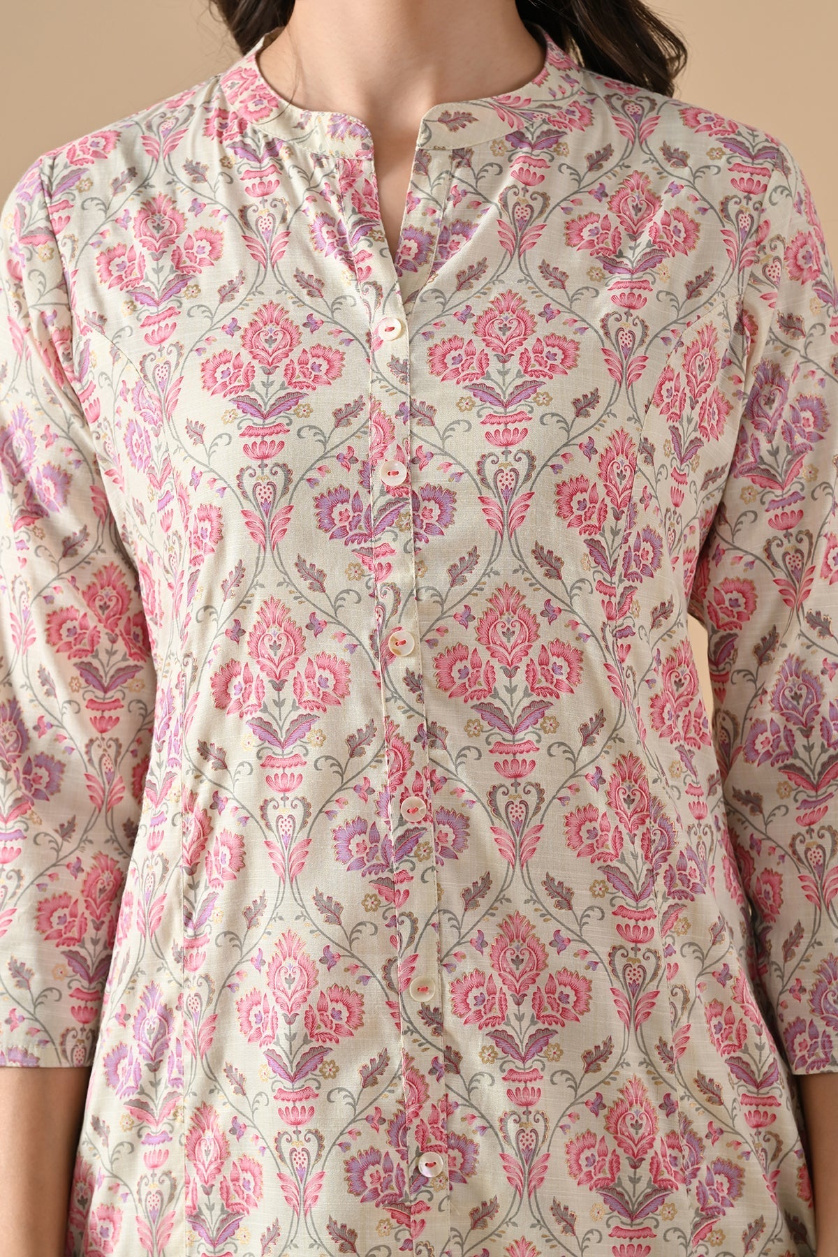 Sabhyata Ladies Western Kurti 1Pcs 253Sj2512 Cream