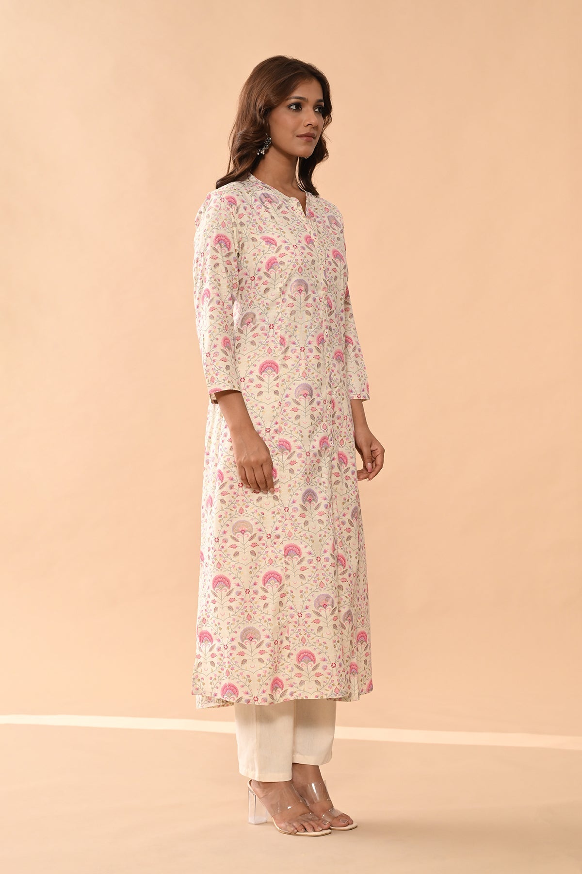 Sabhyata Ladies Western Kurti 1Pcs 253Sj2513 Cream