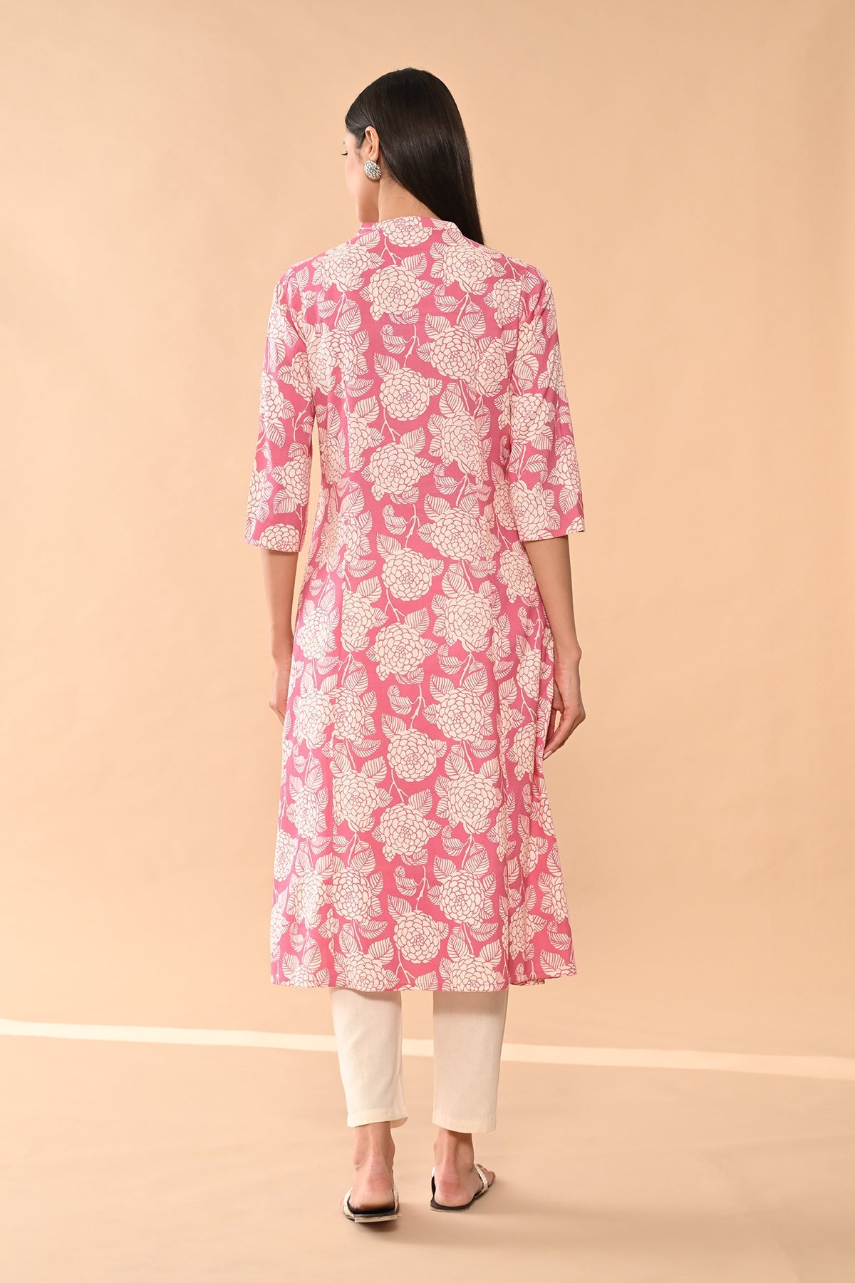 Sabhyata Ladies Western Kurti 1Pcs 254Aex21 Pink