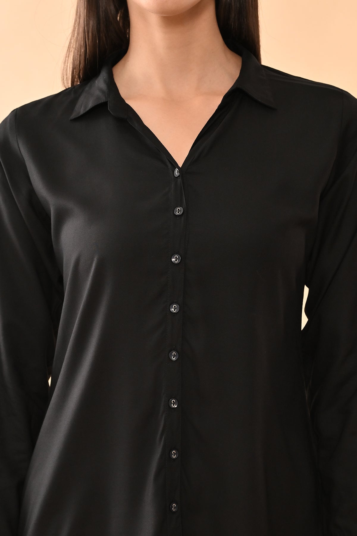 Sabhyata Ladies Western Kurti 1Pcs 254Bsk1428A Black