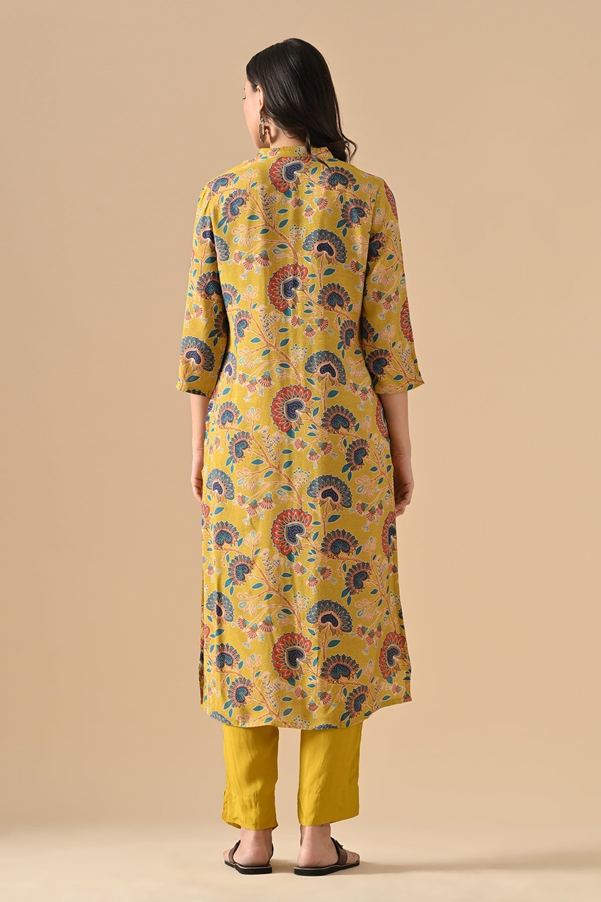 Sabhyata Ladies Western Kurti 2Pcs Set 254Eof2504 Mustard
