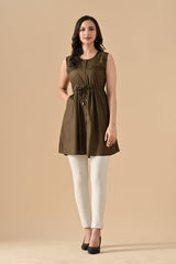 Sabhyata Ladies Western Kurti 1Pcs 255Bsk1447B Green
