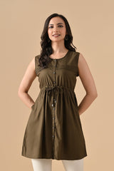 Sabhyata Ladies Western Kurti 1Pcs 255Bsk1447B Green