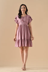 Sabhyata Ladies Western Kurti 1Pcs 255Bsk1478A Mauve