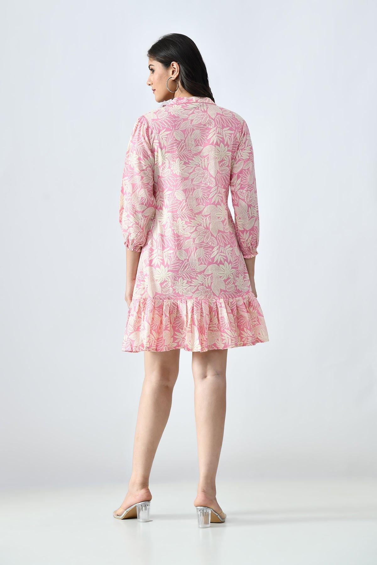 Sabhyata Ladies Western Kurti Gown 256Sr937B Cream