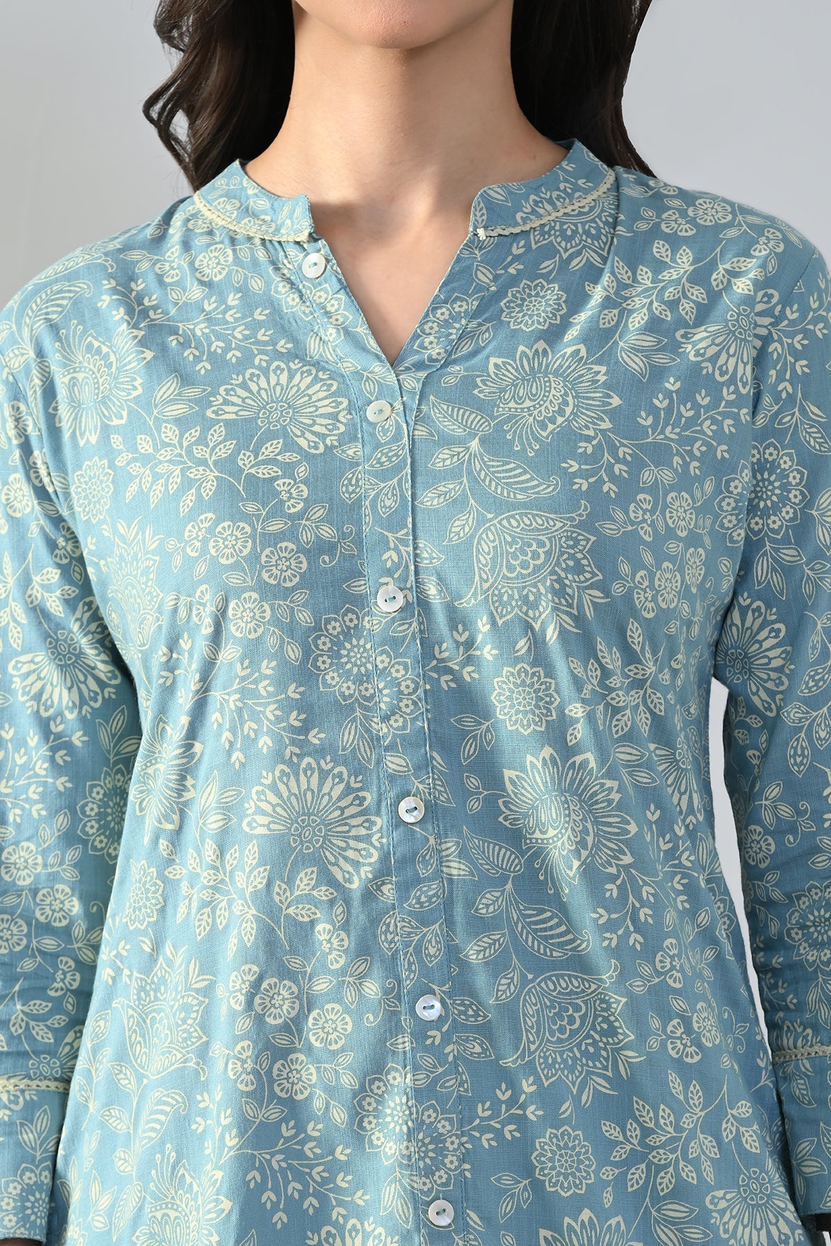 SABHYATA LADIES WESTERN KURTI 1PCS 258ADK679 GREEN