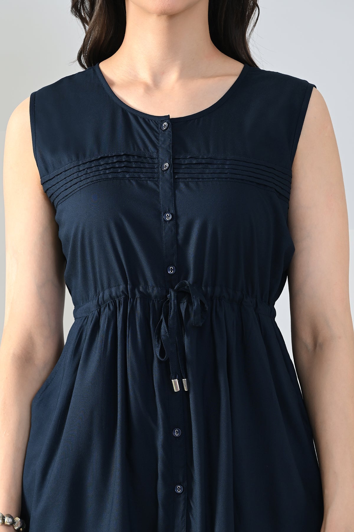 Sabhyata Ladies Western Kurti 1Pcs 258Bsk1447A Blue