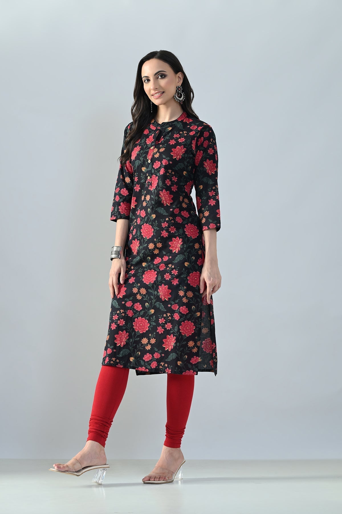 SABHYATA LADIES WESTERN KURTI 1PCS 258SEP2561 BLACK