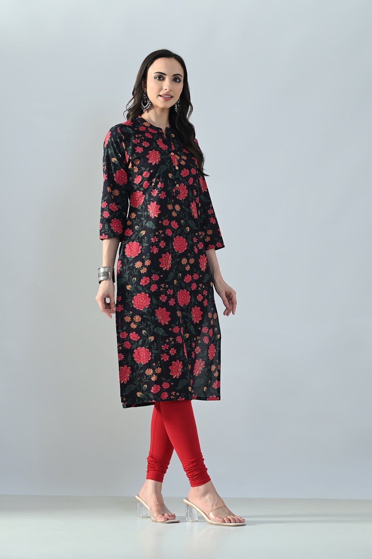 SABHYATA LADIES WESTERN KURTI 1PCS 258SEP2561 BLACK