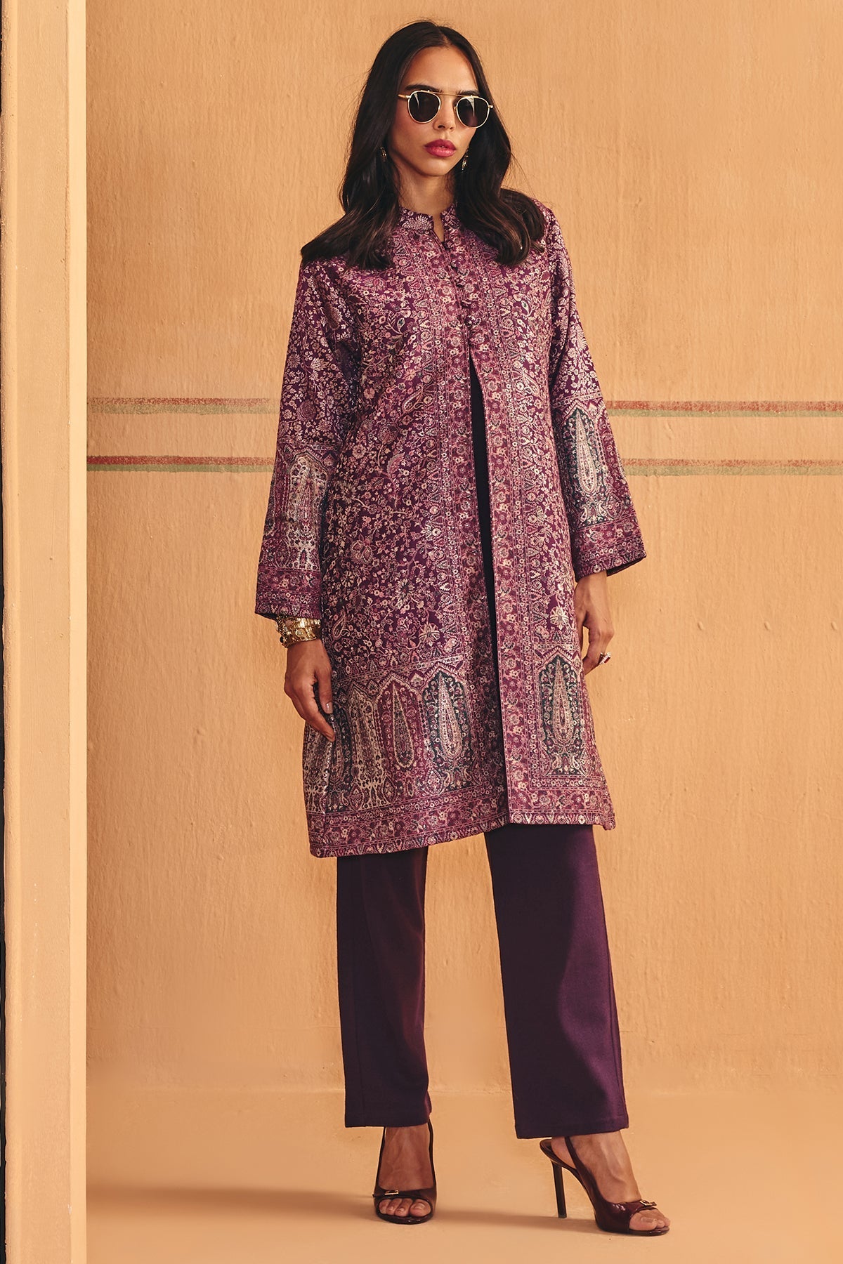 SABHYATA LADIES WESTERN W KURTI 3PCS SET 25CRS5 MULTI