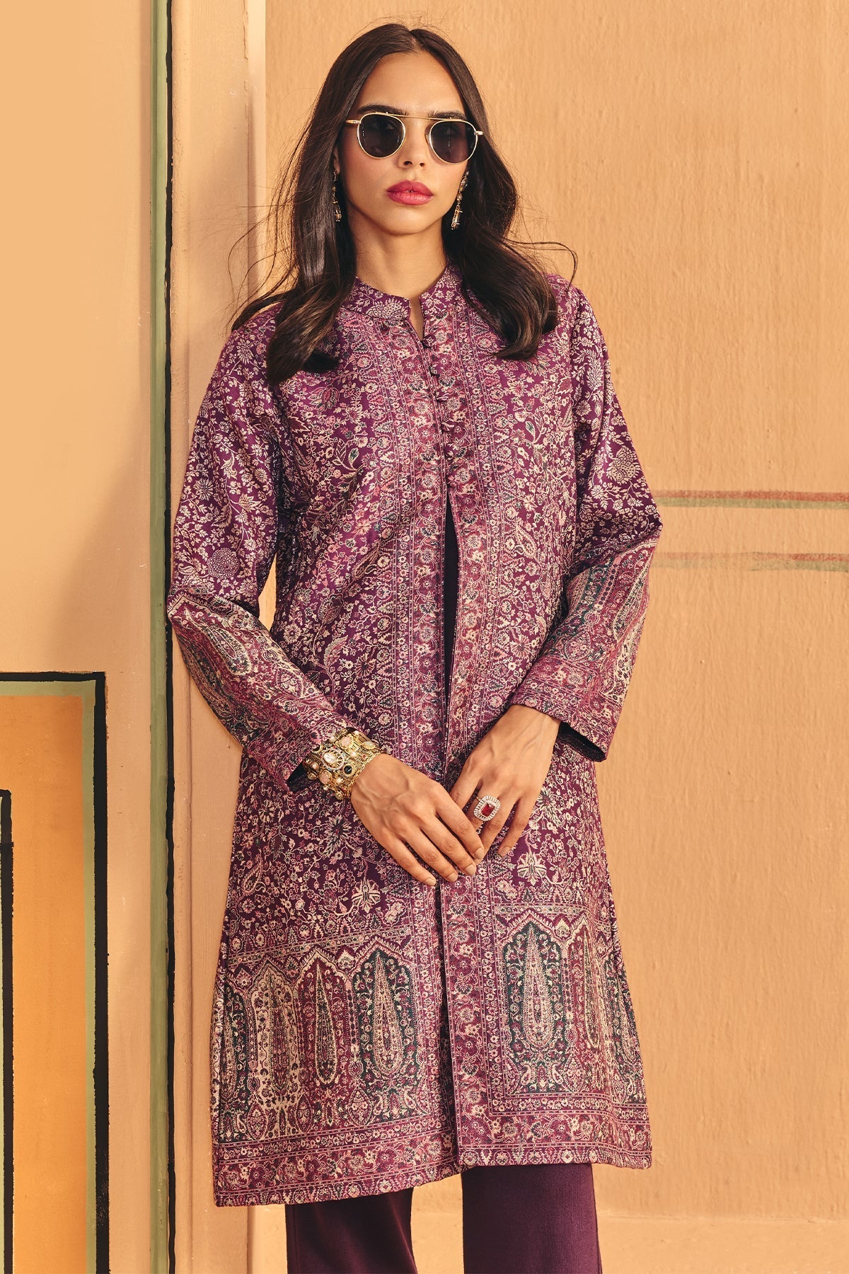 SABHYATA LADIES WESTERN W KURTI 3PCS SET 25CRS5 MULTI