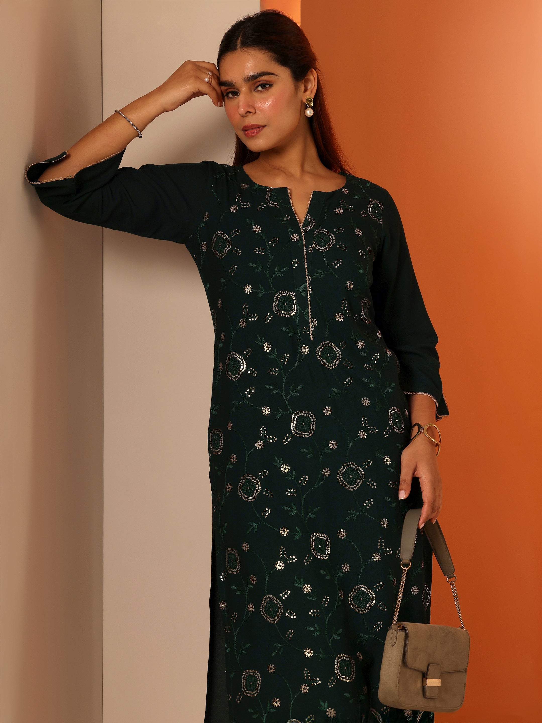 LIBAS LADIES WESTERN KURTI 1PCS 29810 GREEN