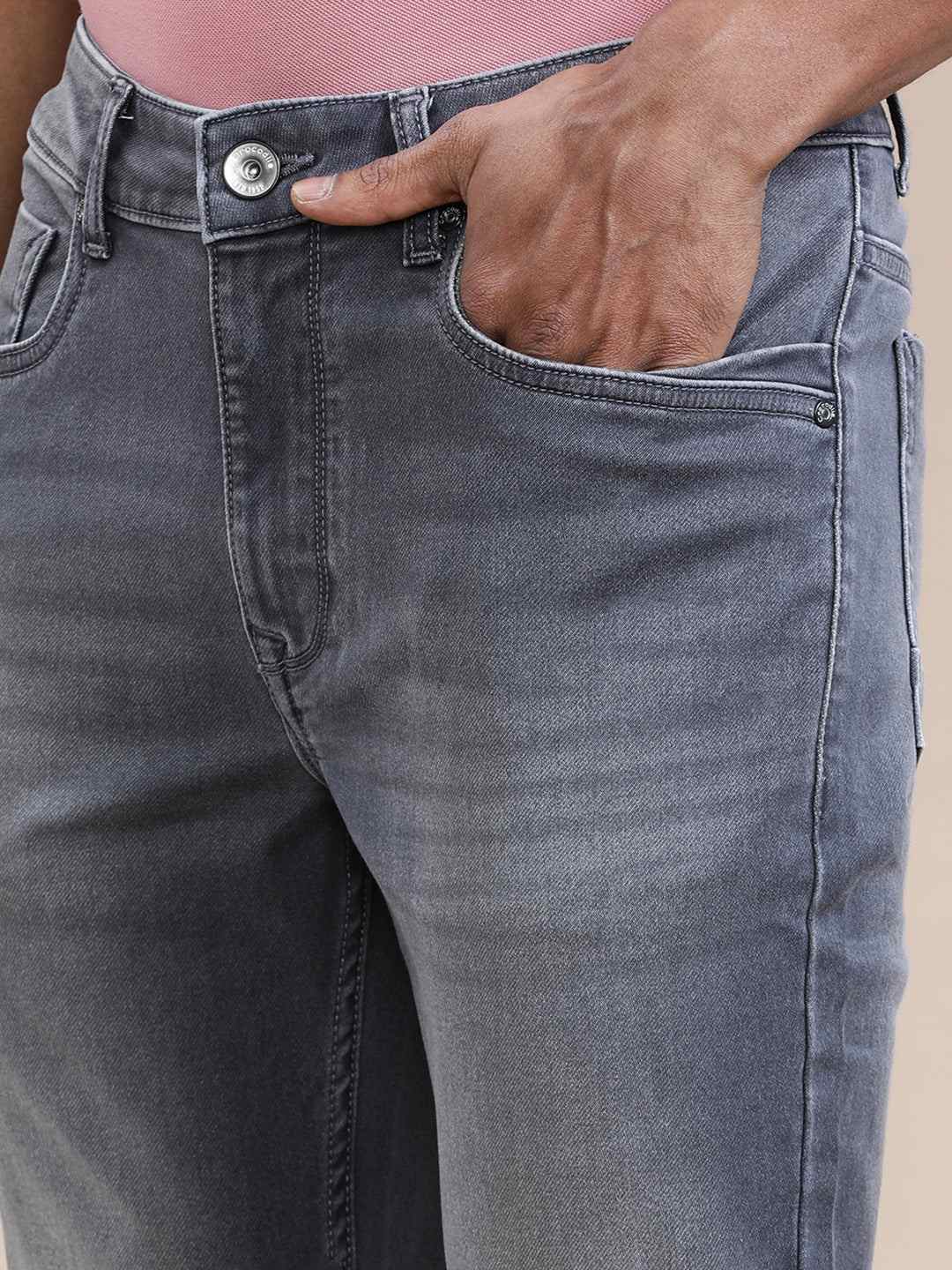 Crocodile Mens Jeans Crdn125-300Mt Grey