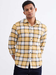SPYKAR MENS CASUAL SHIRT F/S MSHCS2BE017 TAUPE BEIGE