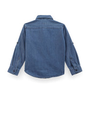 U.S.POLO KIDS BOYS SHIRT F/S UKSHT0669