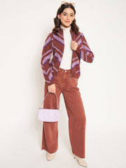 Madame Ladies Western Woolen Top M3W17126 103 Coffee