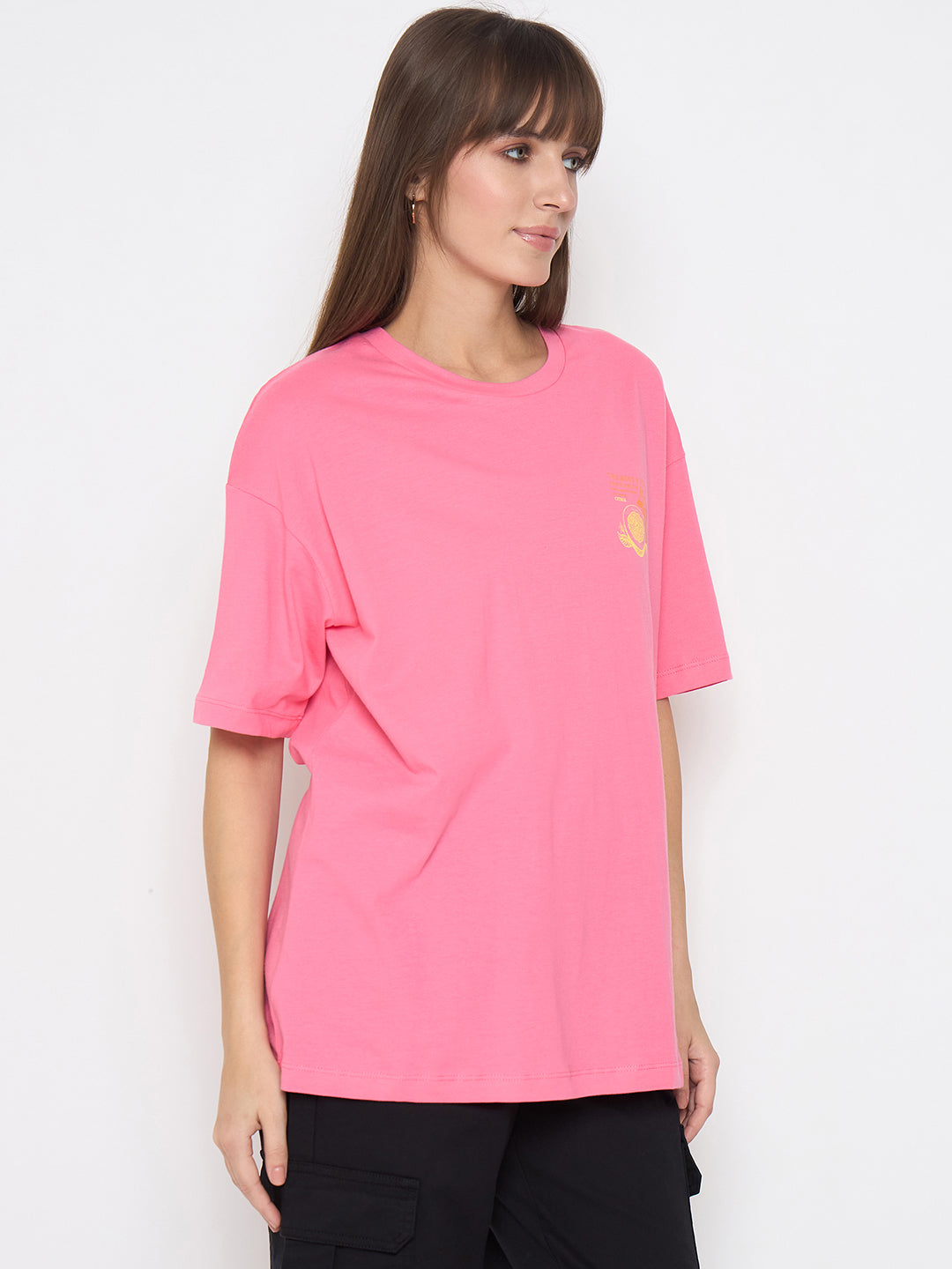 Madame Ladies Western top in black with long sleeves, fitted upper casual western style for women.