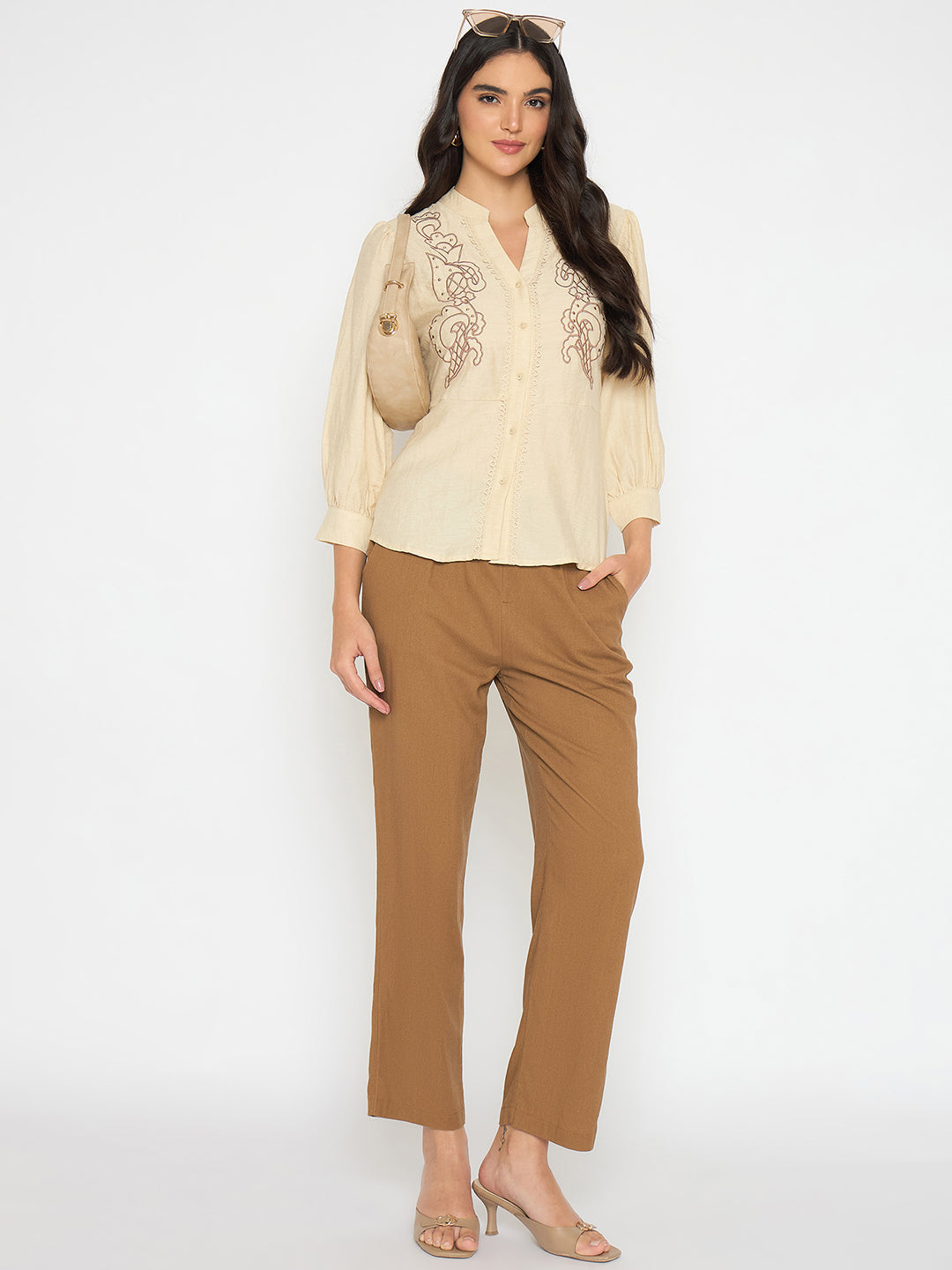 Madame Ladies Western Pants M5S27027 004 Brown