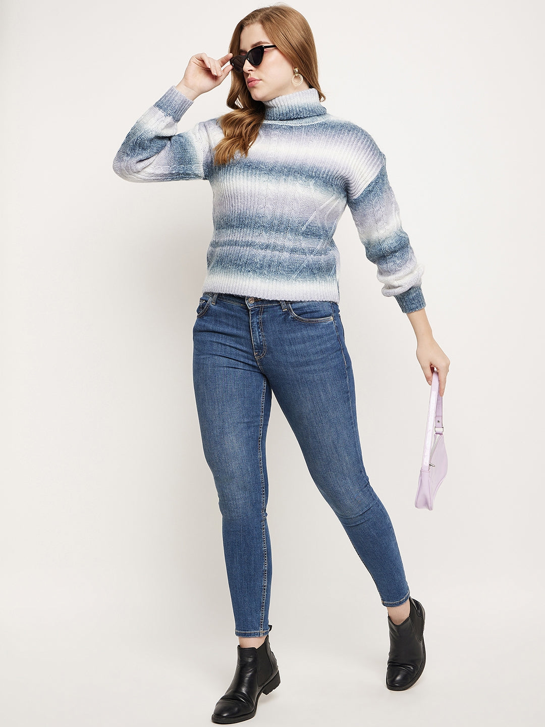 Madame Off-White Jacquared Sweater