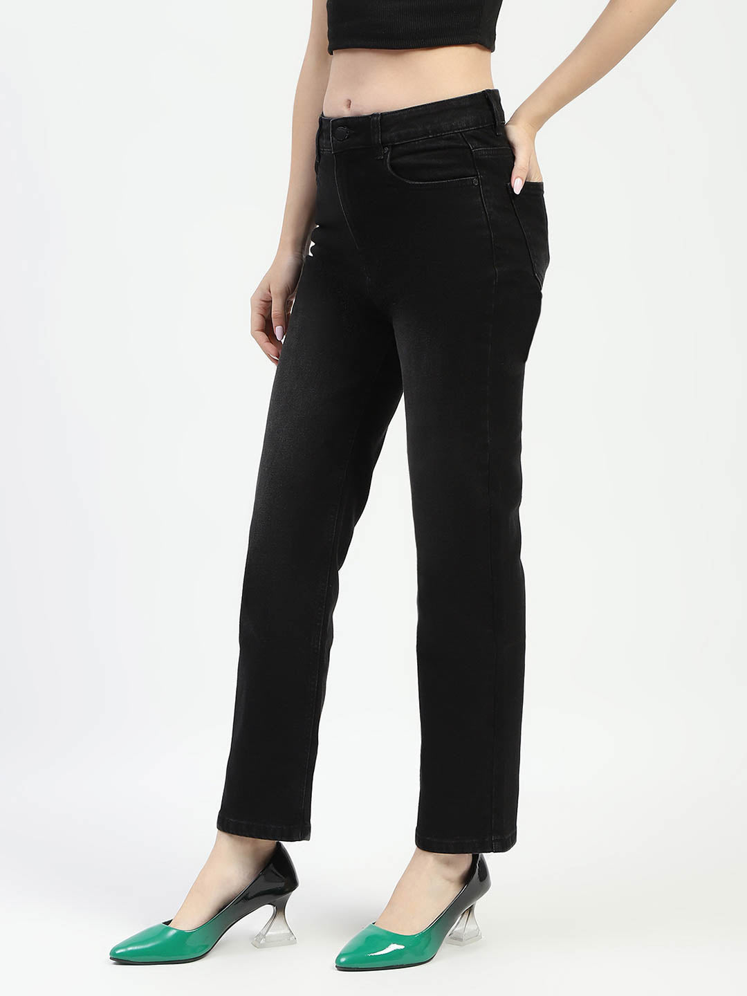 Madame Ladies Western Jeans M4W24754 002 Black