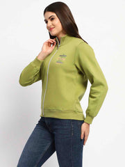 Madame Ladies Western Sweat Shirt M4W22125 763 Olive Grab