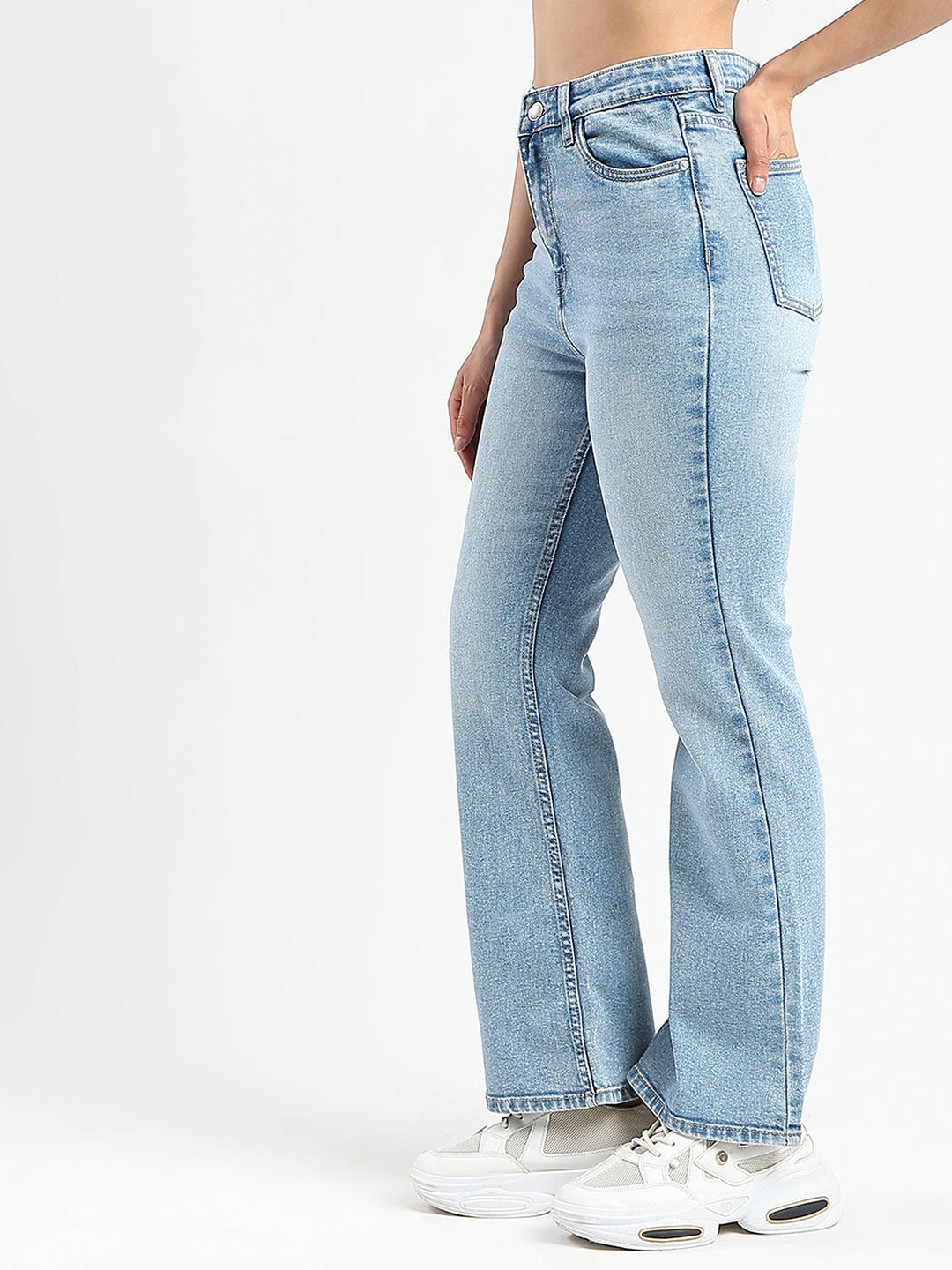 Madame Ladies Western Jeans M5S24222 099 Light Blue