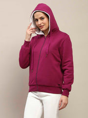 Madame Ladies Western Sweat Shirt M4W22004 127 Plum