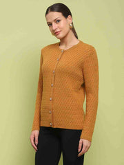 Madame Ladies Western Cardigan M4W70062 048 Mustard