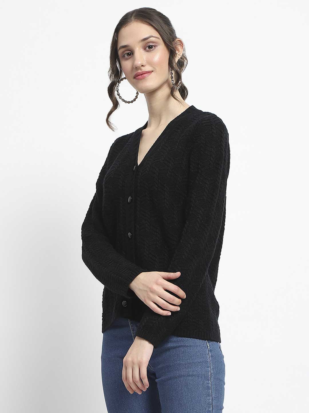 Madame Ladies Western Cardigan M4W70082 002 Black