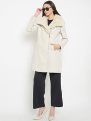 Madame Ladies Western Long Coat M5W20138 1 Off White