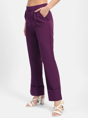 Madame Ladies Western Pants M4S27010 032 Purple