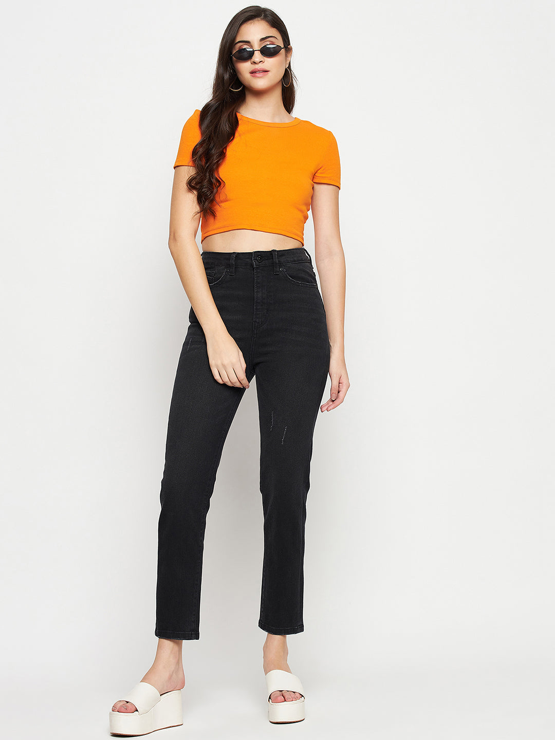 Madame Ladies Western Jeans M3S24305 002 Black