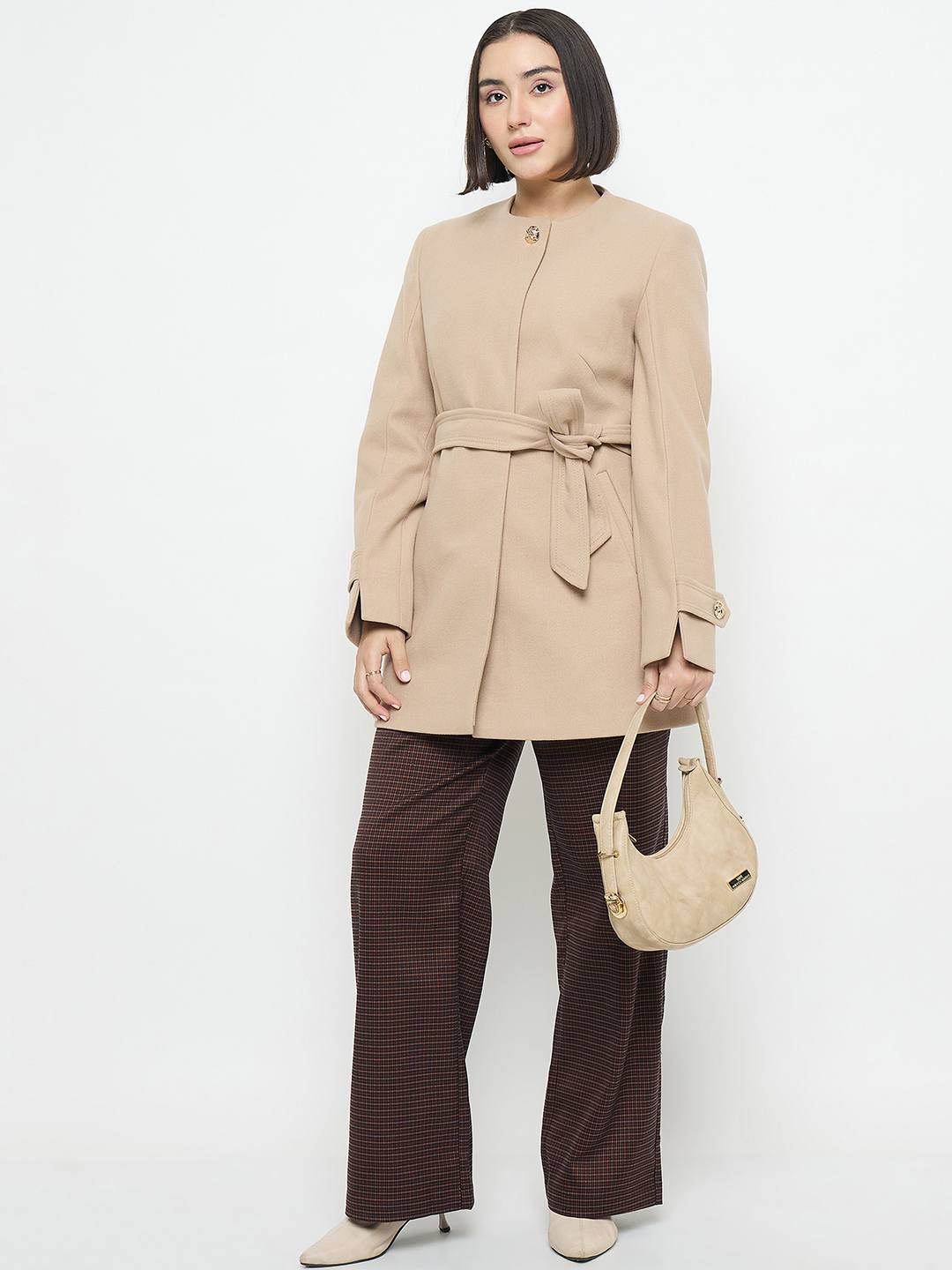 Madame Ladies Western Long Coat M5W20146 001 Beige
