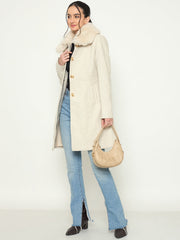 Madame Ladies Western Long Coat M5W20164 001 Beige
