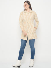 Madame Ladies Western Cardigan M4W70501 001 Beige