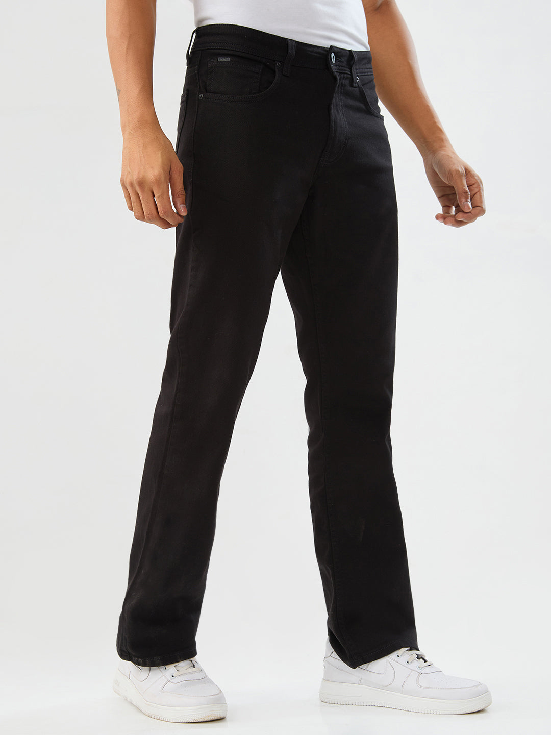 Spykar Mens Jeans Mdbct2Be002 Black